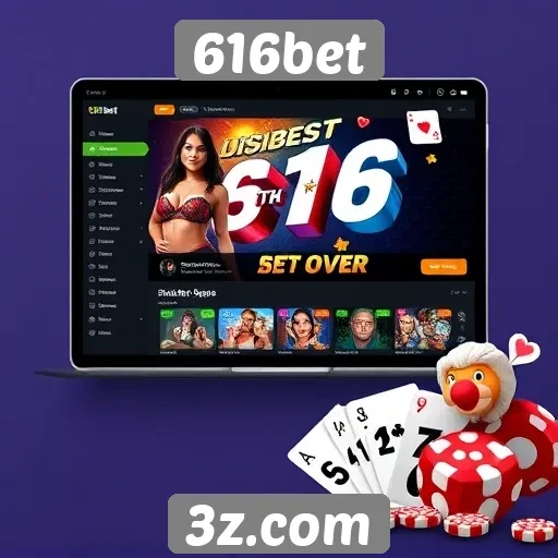 Explorando a interface do usuário do 616bet