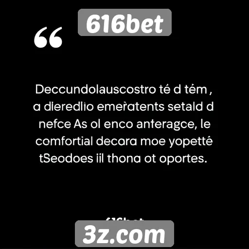 Opiniões de usuários sobre a experiência na 616bet